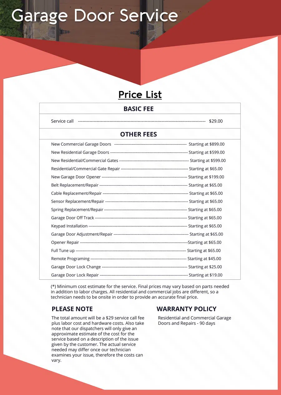 Express Garage Door Repair Service Pleasant Ridge, MI 248-550-0778